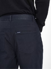 Barbour® Blue Regular Fit Washed Trousers - Image 5 of 6