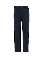Barbour® Blue Regular Fit Washed Trousers - Image 6 of 6