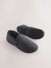 Black Closed Back Slippers - Image 5 of 5