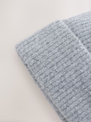 Grey Bow Detail Beanie - Image 3 of 3