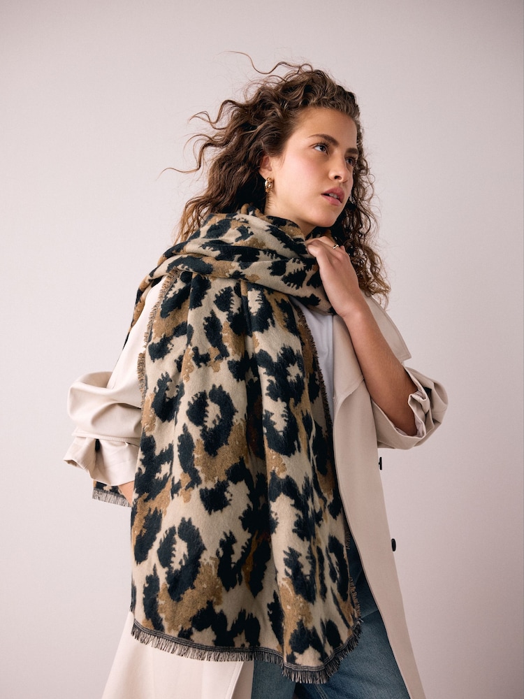 Animal Midweight Scarf - Image 1 of 5