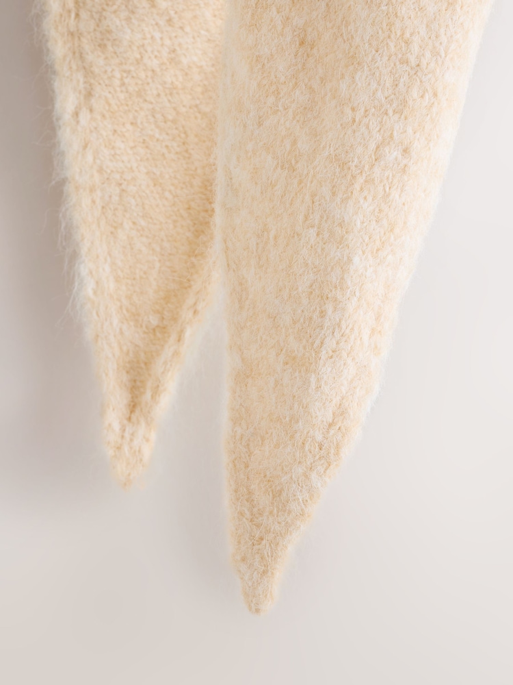 Ecru Triangle Scarf - Image 3 of 3