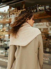 Ecru Triangle Scarf - Image 4 of 8