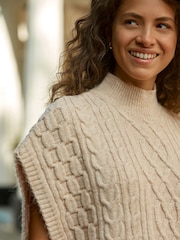 Crudo - Cable Knit Tabard Cover-Up - Imagen 5 de 10