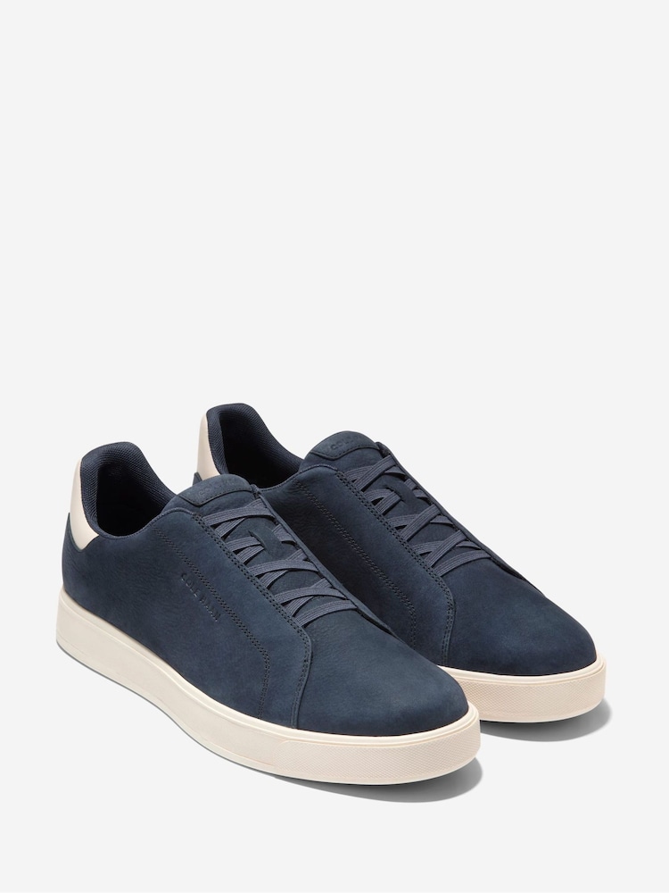 Cole Haan Mens GrandPro Luxe Slip Cream On Trainers - Image 4 of 5