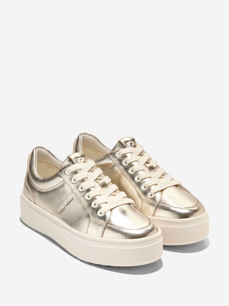 Cole Haan Womens GrandPro Max Platform Trainers - Image 2 of 6