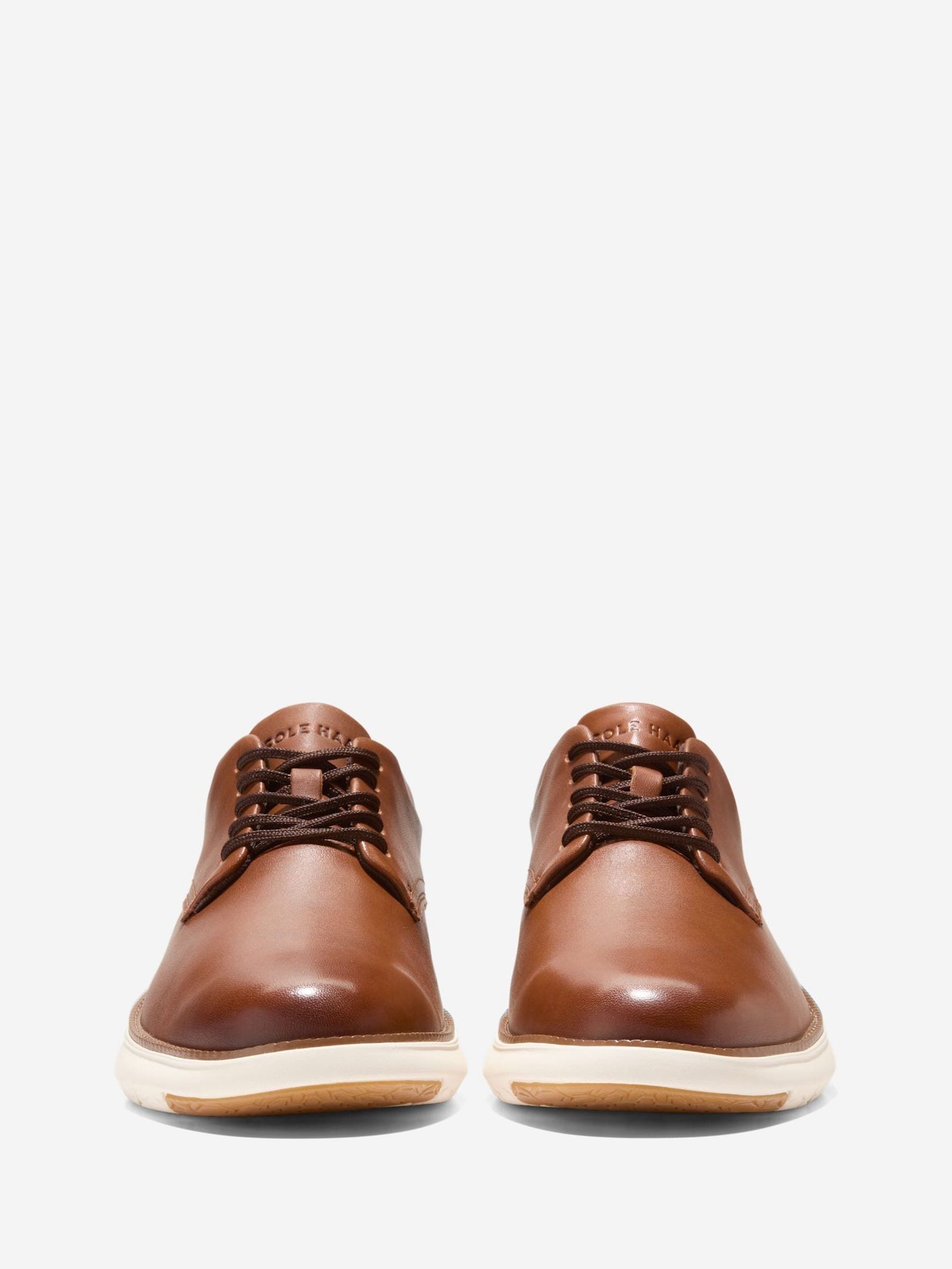 Buy Cole Haan Brown Grand Remix Plain Toe Trainers from the Next