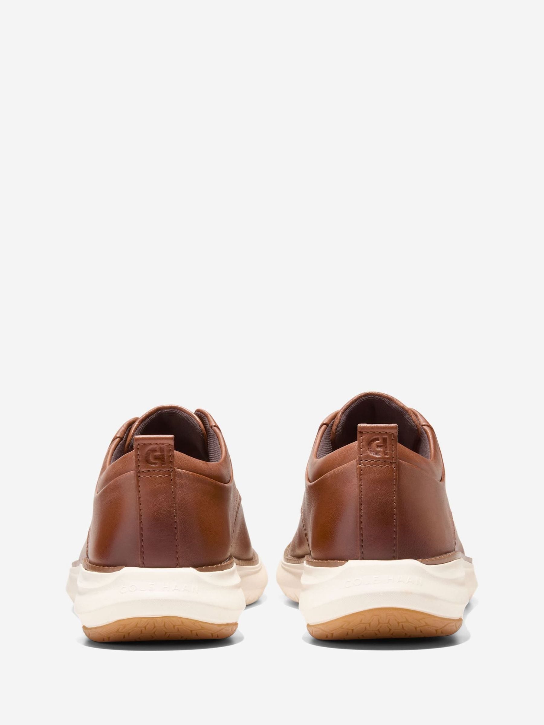 Buy Cole Haan Brown Grand Remix Plain Toe Trainers from the Next