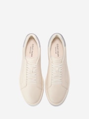 Cole Haan Mens GrandPro Luxe Slip Cream On Trainers - Image 5 of 6