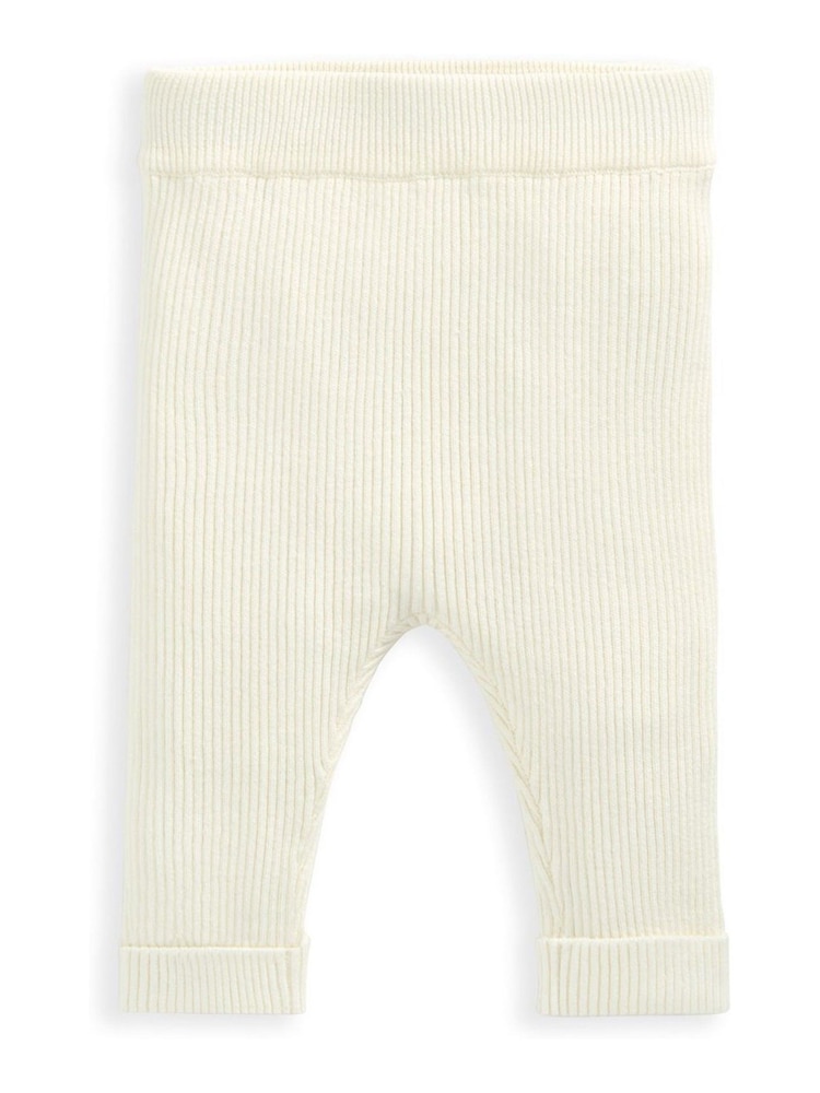 Conjunto de leggings y cárdigan de punto de algodón 100 % de Mamas & Papas - Imagen 5 de 5