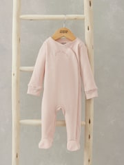 Mamas & Papas Pink Little Sister 100% Cotton Sleepsuit - Image 1 of 1