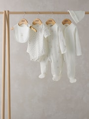 Mamas & Papas Duckling White Outfit 5 Piece Set - Image 1 of 7