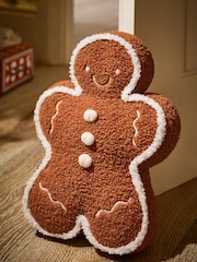 Natural Christmas Gingerbread Man Doorstop - Image 2 of 2