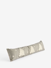 Grey Embroidered Christmas Tree Draught Excluder - Image 2 of 3
