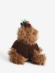 Brown Christmas Pudding Hamish The Highland Cow Doorstop - Image 2 of 3