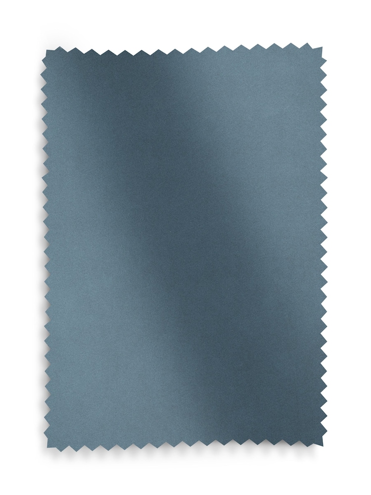 Soft Velvet Light Blue Wilson Highback Armchair - Image 9 of 9