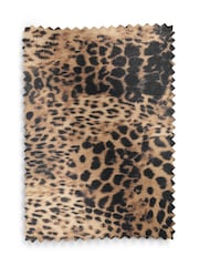 Opulent Velvet Leopard Print Palma Double Sofa Bed - Image 11 of 11