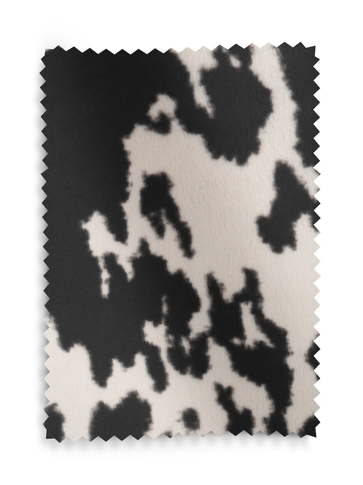 Alaska Faux Fur Cow Print Carter Accent Chair - Image 10 of 10