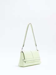 River Island Green Small Fold Over Clutch - Image 1 of 5