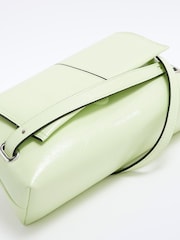 River Island Green Small Fold Over Clutch - Image 3 of 5