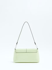 River Island Green Small Fold Over Clutch - Image 4 of 5