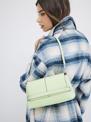 River Island Green Small Fold Over Clutch - Image 5 of 5