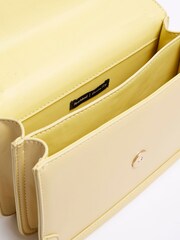 River Island Yellow Faux Leather Satchel Bag - Image 6 of 6