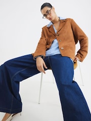 River Island Suedette Blazer - Imagen 2 de 4