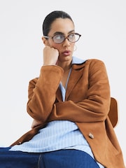 River Island Suedette Blazer - Imagen 3 de 4