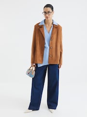 River Island Suedette Blazer - Imagen 4 de 4