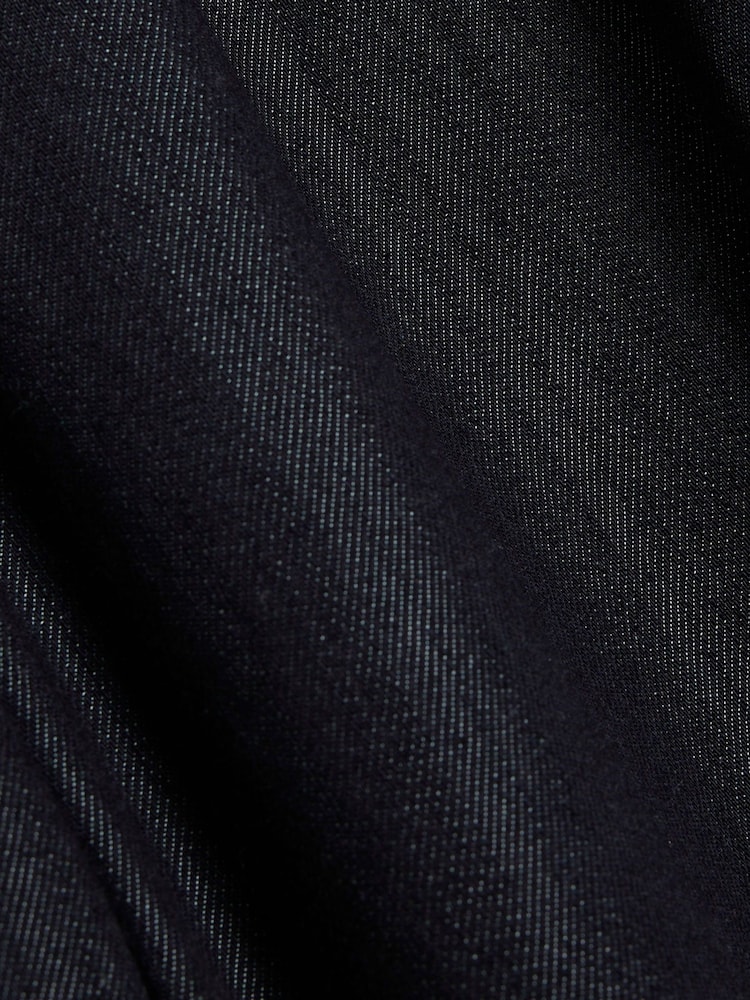 River Island Black 100% Cotton Wide Leg Pyjama Jeans - Image 6 of 6