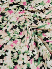 River Island Green Floral Print Midi Dress - Image 6 of 6