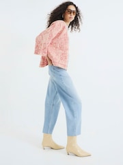River Island Pink Oversized Quilted 100% Cotton Housecoat - Image 3 of 6