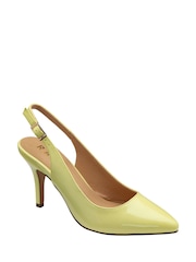 Ravel Yellow Slingback Court Shoes - Image 1 of 4