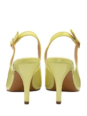 Ravel Yellow Slingback Court Shoes - Image 3 of 4