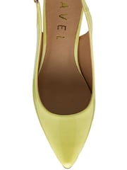 Ravel Yellow Slingback Court Shoes - Image 4 of 4