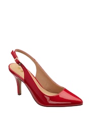 Ravel Red Slingback Court Shoes - Image 1 of 4