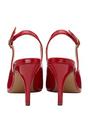 Ravel Red Slingback Court Shoes - Image 3 of 4