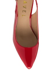 Ravel Red Slingback Court Shoes - Image 4 of 4