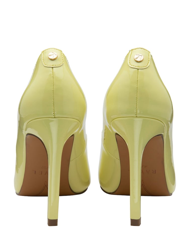 Ravel Yellow Stiletto-Heel Court Shoes - Image 3 of 4