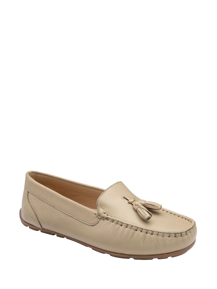 Ravel Natural Leather Loafers - Image 1 of 4