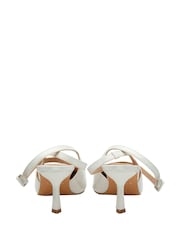 Branco - Ravel Pointed-Toe Court Shoes - Imagem 3 de 4