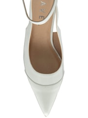 Branco - Ravel Pointed-Toe Court Shoes - Imagem 4 de 4