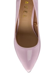 Ravel Pale Pink Patent Stiletto-Heel Court Shoes - Image 4 of 4