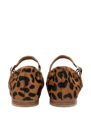 Ravel Animal Print Leather Mule Shoes - Image 3 of 4
