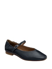 Ravel Blue Leather Mule Shoes - Image 1 of 4