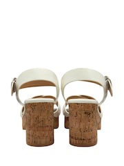 Ravel White Open-Toe Platform Sandals - Image 3 of 4