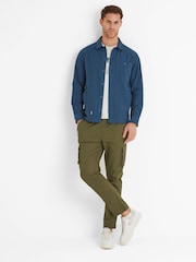 Tog 24 Blue Mens Maley 100% Cotton Shacket - Image 2 of 7