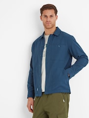 Tog 24 Blue Mens Maley 100% Cotton Shacket - Image 3 of 7