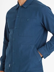 Tog 24 Blue Mens Maley 100% Cotton Shacket - Image 6 of 7
